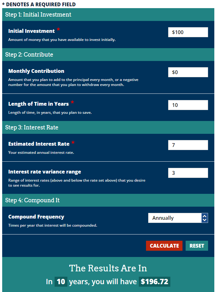 investor.gov calculator